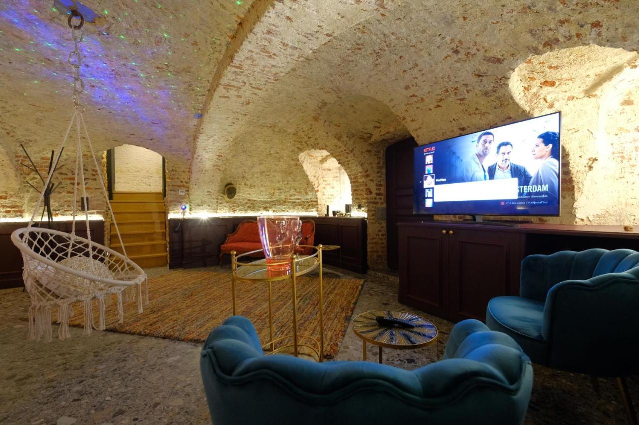 Bed and Breakfast Secret Jacuzzi Mons - Parking Prive Gratuit Экстерьер фото
